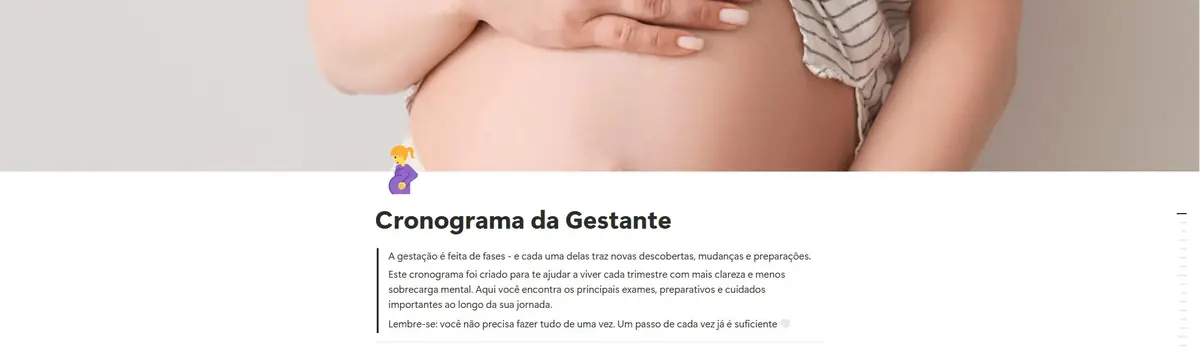 Minha Jornada Materna no tablet
